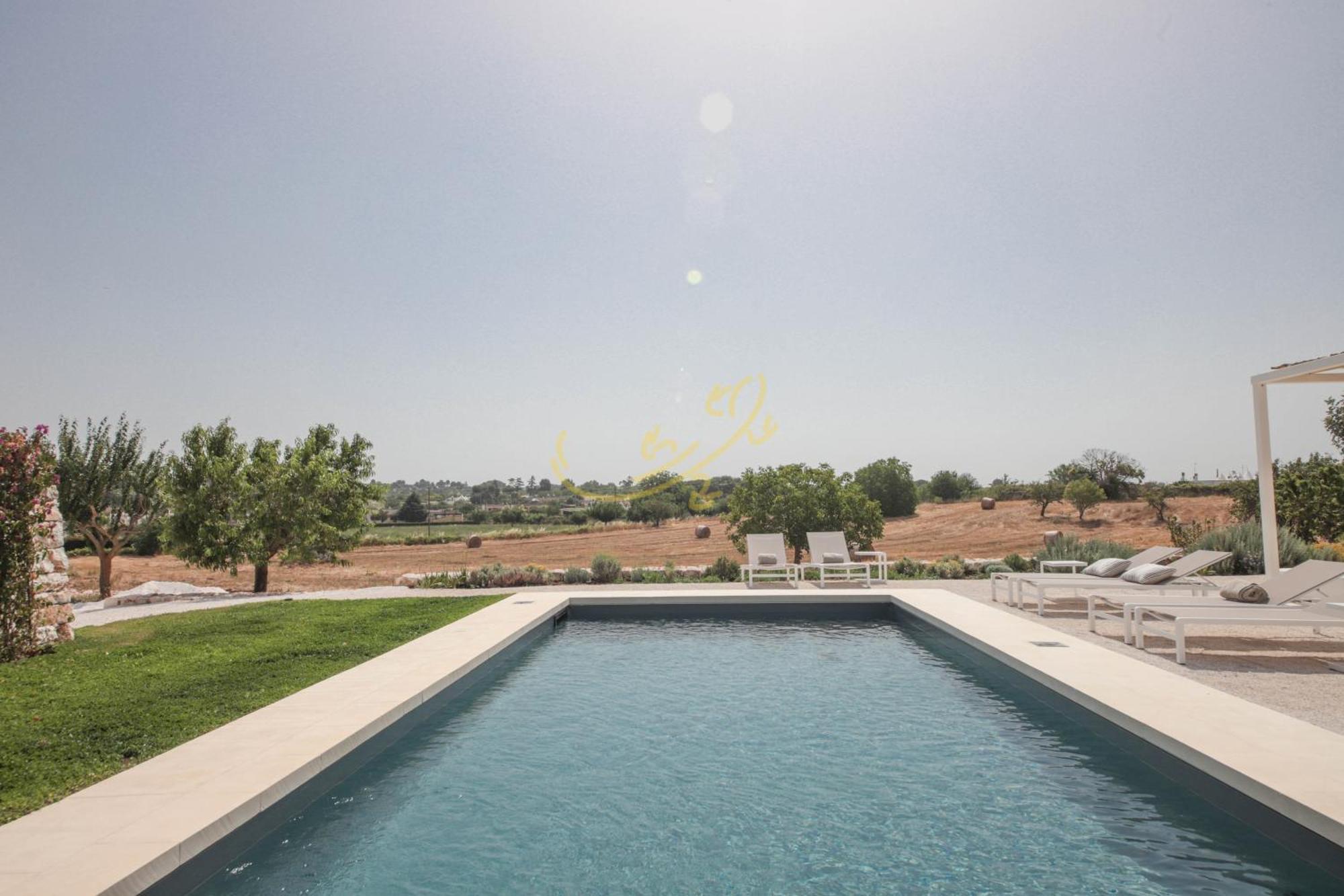 Villa Td I Coni Di Pinure Trulli With Scenic Valley View à Martina Franca Extérieur photo