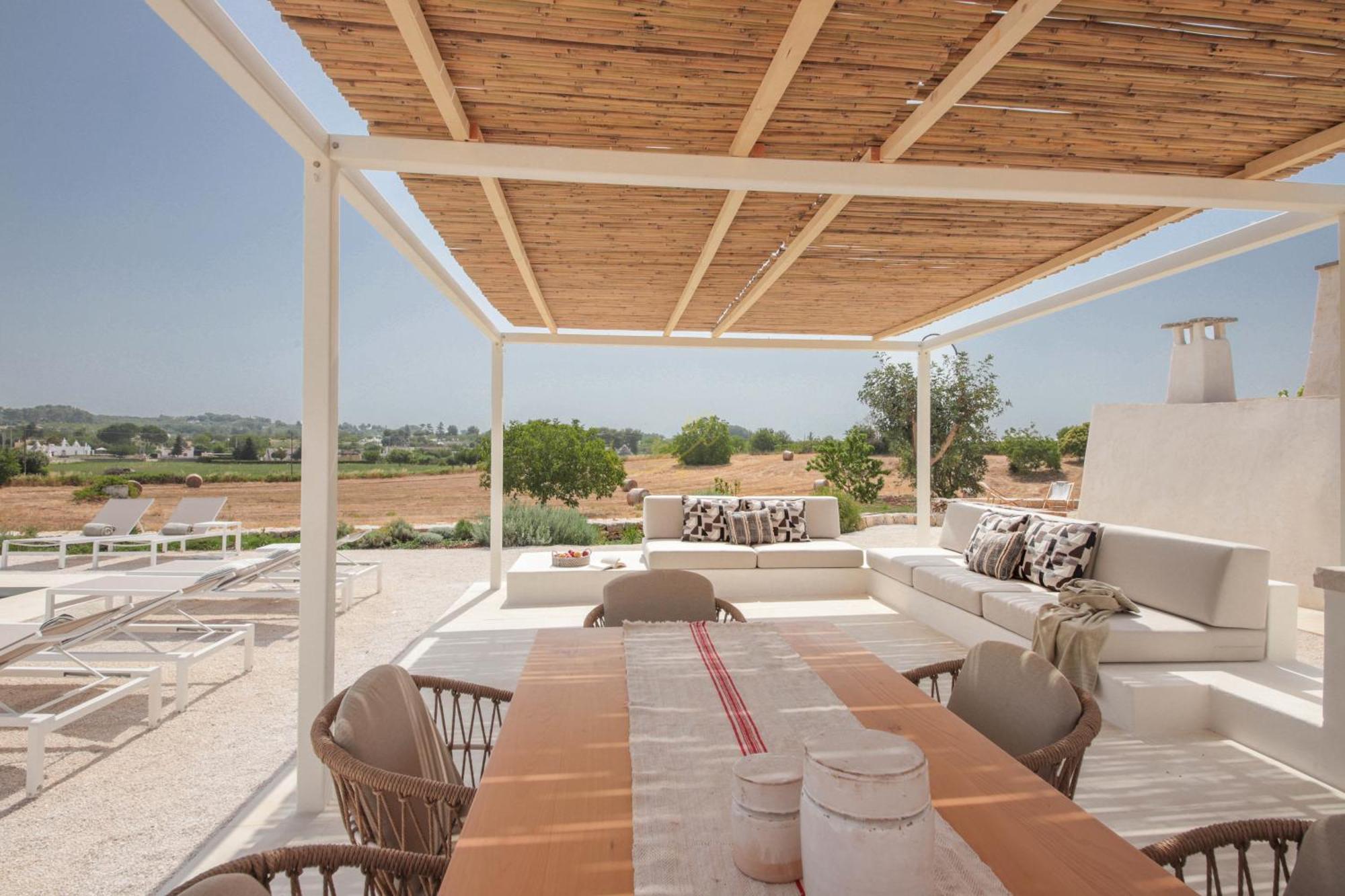 Villa Td I Coni Di Pinure Trulli With Scenic Valley View à Martina Franca Extérieur photo